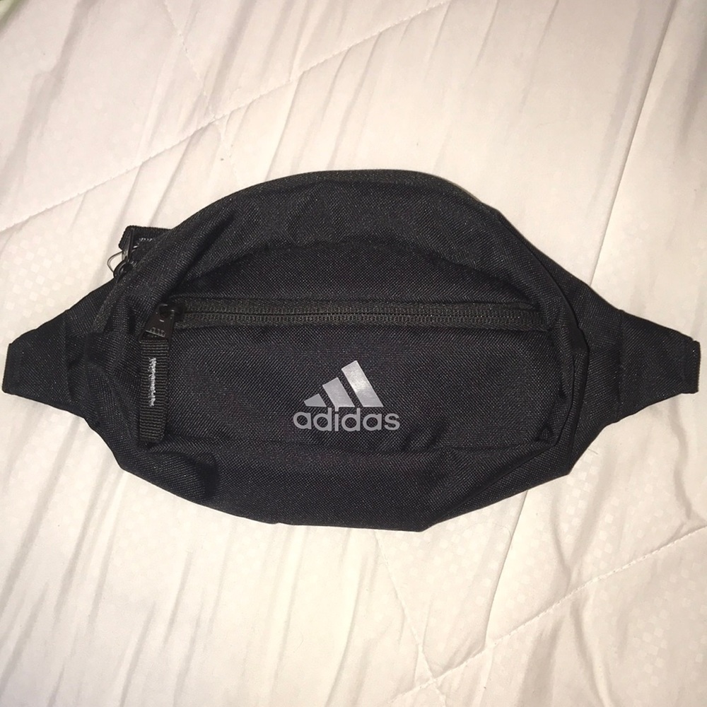 Adidas black/grey waist pack